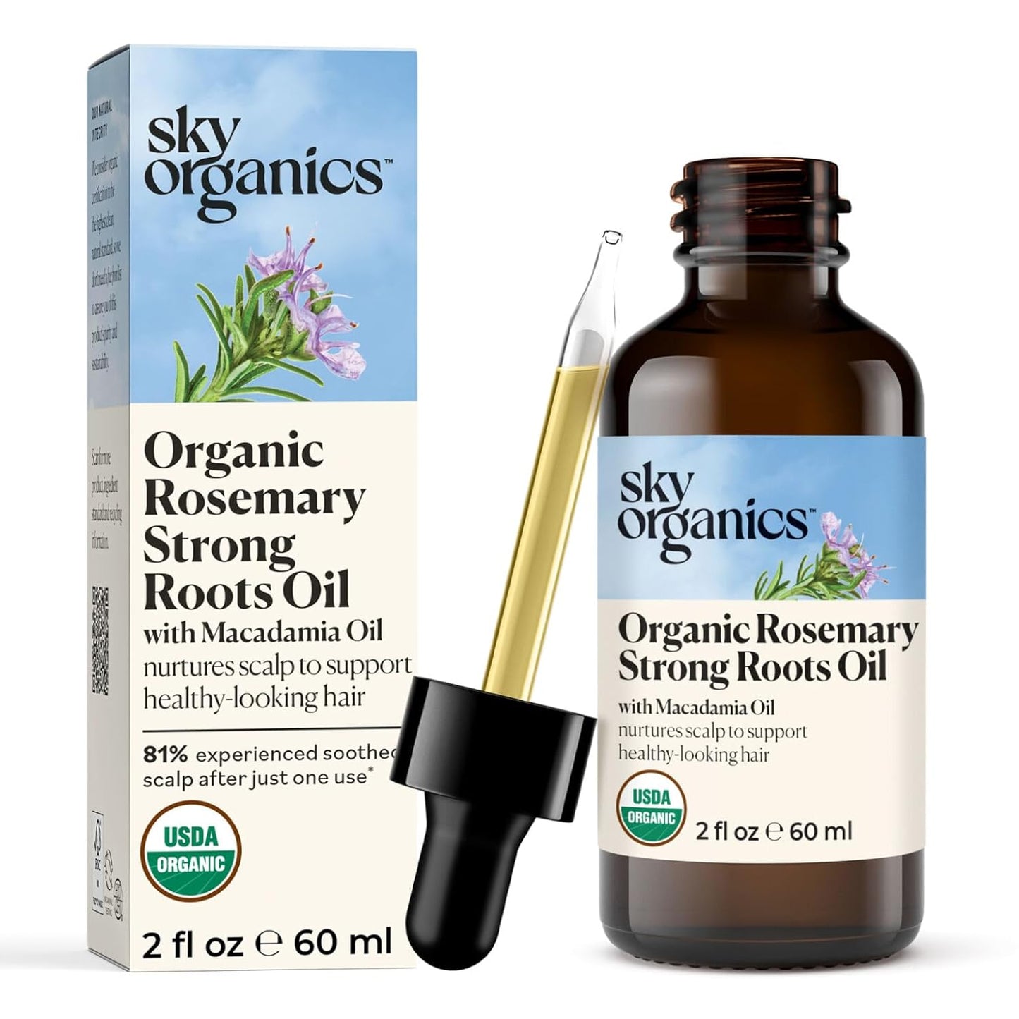 Rosemary and Mint Oil Serum for the Scalp