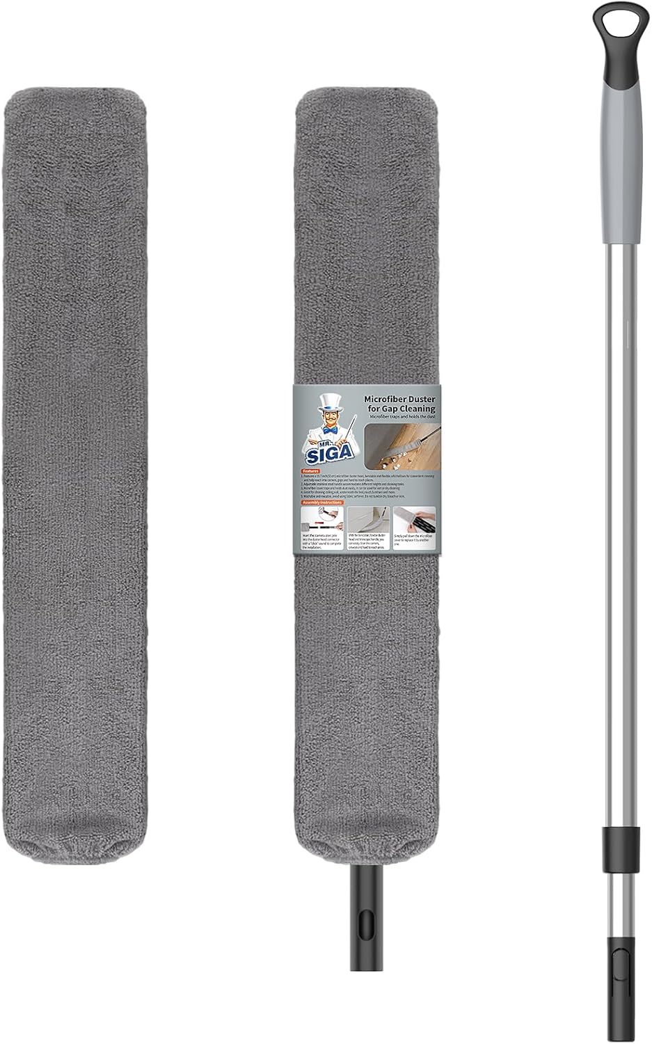 Long microfiber duster
