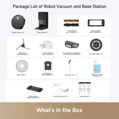 Ultra-Intelligent Robot Vacuum and Mop (360° Cleaning)