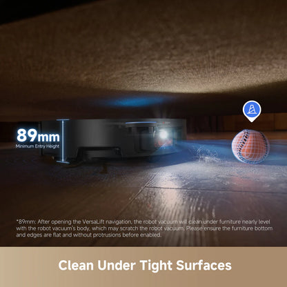 Ultra-Intelligent Robot Vacuum and Mop (360° Cleaning)