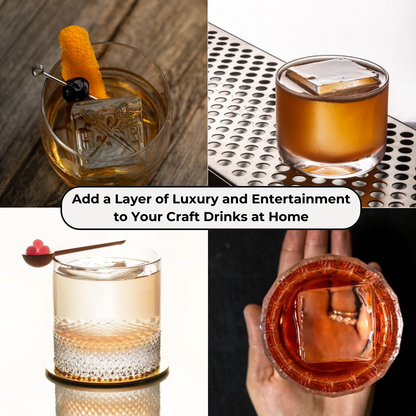 Premium Crystal Clear Ice Cube Machine