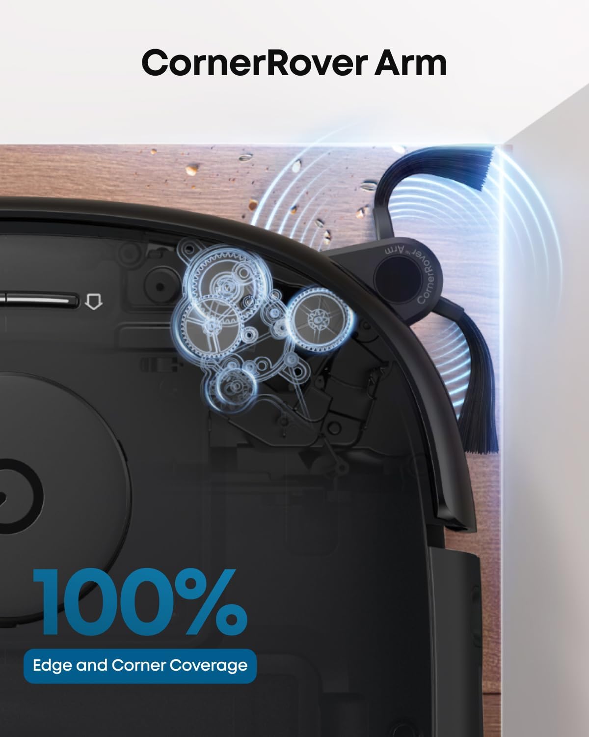 High Suction Autonomous Robotic Vacuum Cleaner