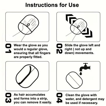 Electrostatic Cleaning Glove for Pets