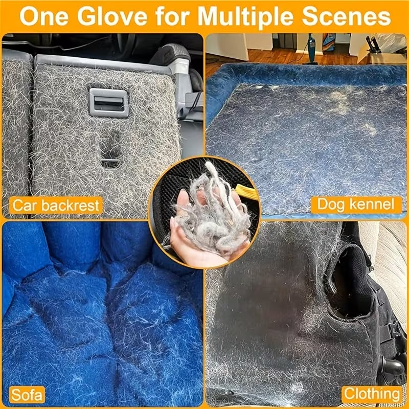 Electrostatic Cleaning Glove for Pets