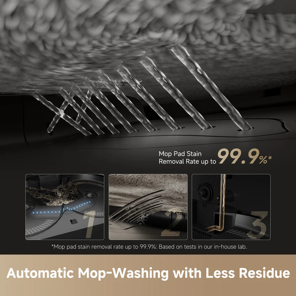 Ultra-Intelligent Robot Vacuum and Mop (360° Cleaning)