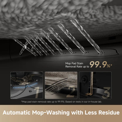 Ultra-Intelligent Robot Vacuum and Mop (360° Cleaning)