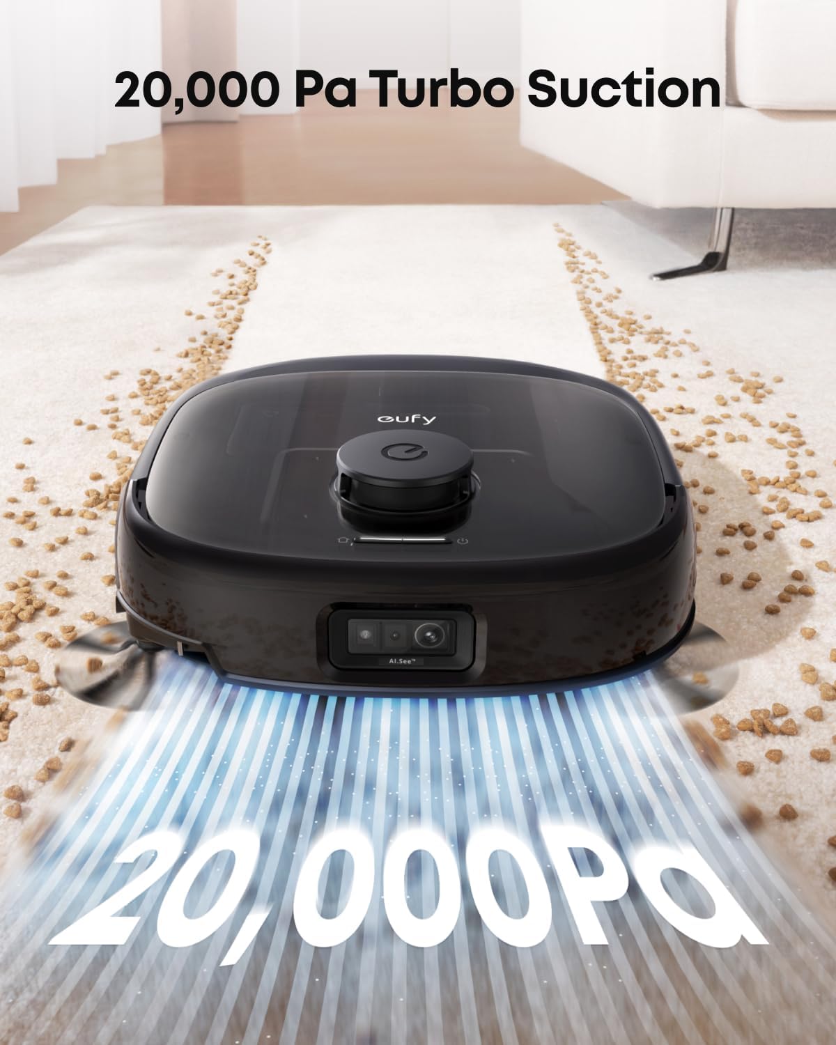 High Suction Autonomous Robotic Vacuum Cleaner