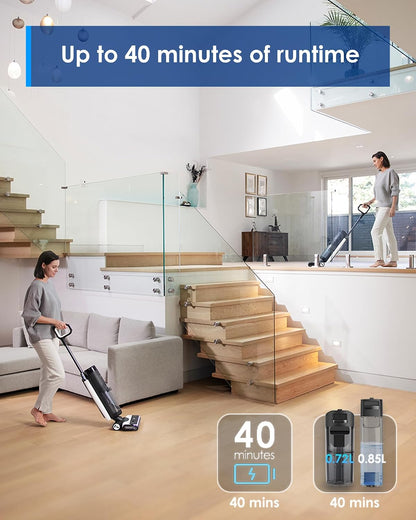 Smart Vacuum Cleaner and Quick-Drying Mop