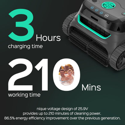 High-End Cordless Pool Cleaning Robot