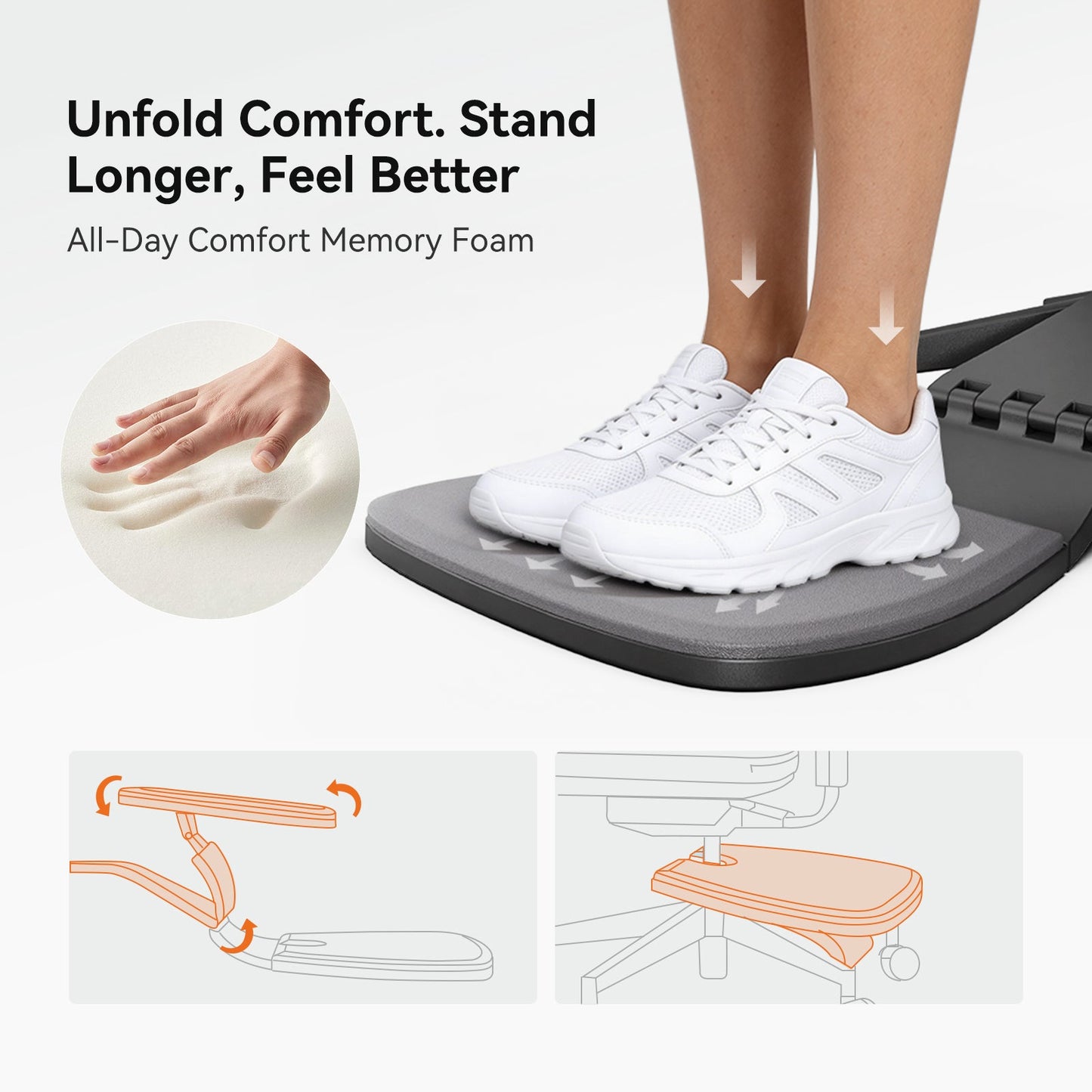 Dynamic Ergonomic Chair with Adjustable Lumbar Support