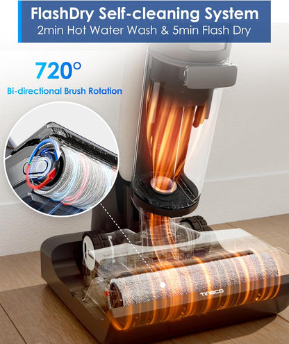 Smart Vacuum Cleaner and Quick-Drying Mop