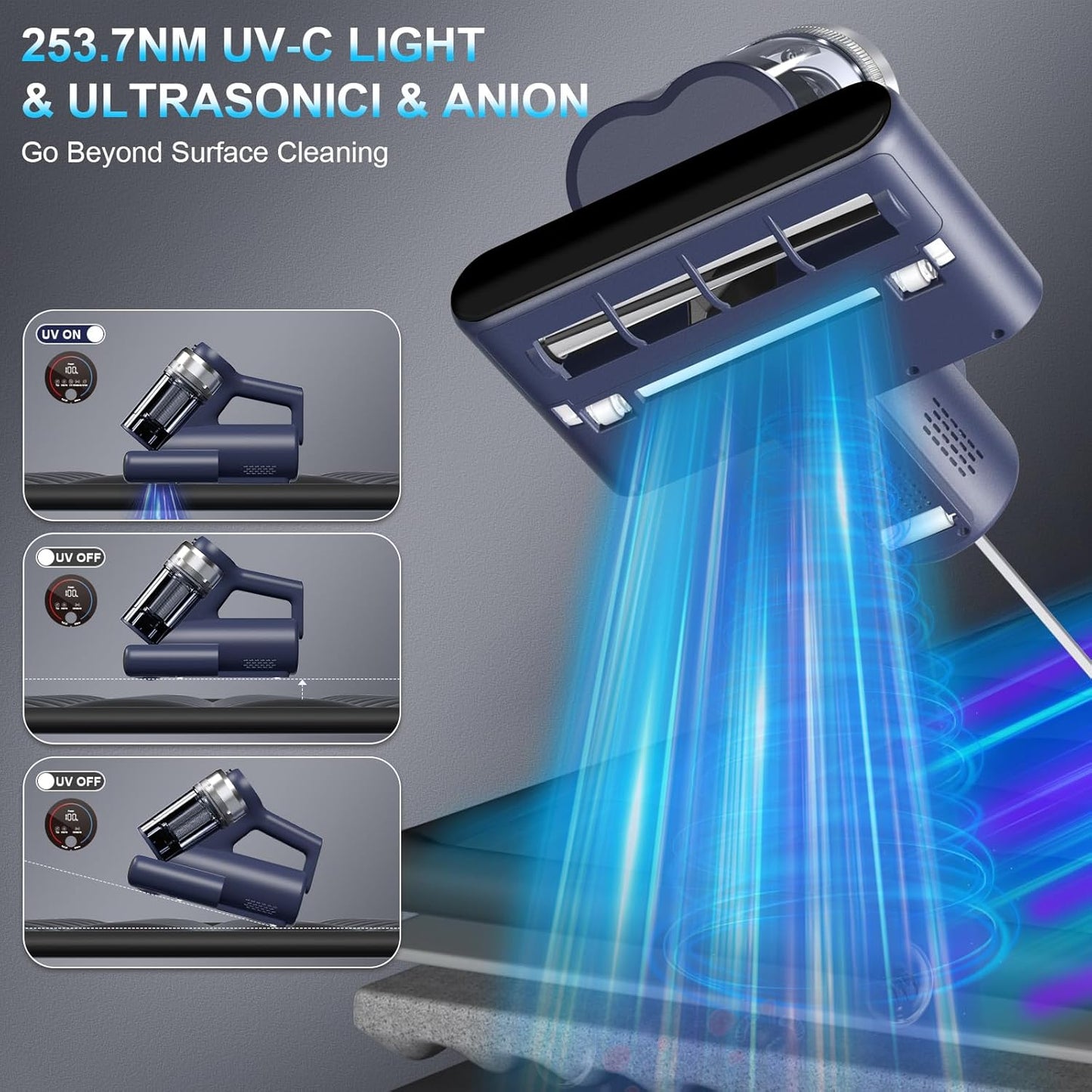 UV-C Mattress & Fabric Vacuum