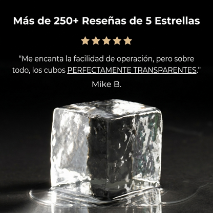 Premium Crystal Clear Ice Cube Machine