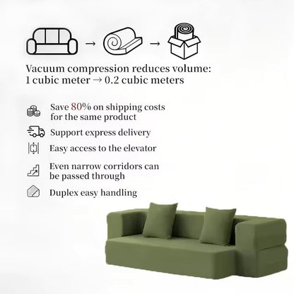 Memory Foam Convertible Sofa Bed