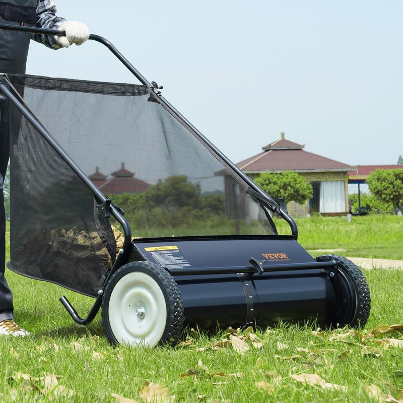 High Capacity Manual Garden Sweeper